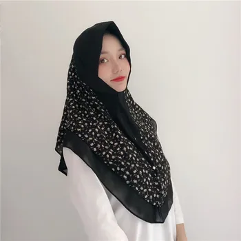 Musulmonų skarelė Malaizija mozaikos dviejų sluoksnių patogus megztinis šalikas moterims lazada tiekimo