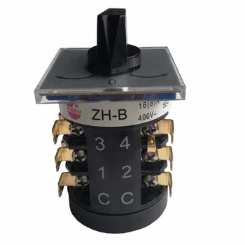 KEDU ZH-B 250/400V 16(8)ON-OFF-ON, Universalus Iešmų keitimo Jungiklis Permutator Kontrolės Motorinių Atvirkštinio Tiesiogiai