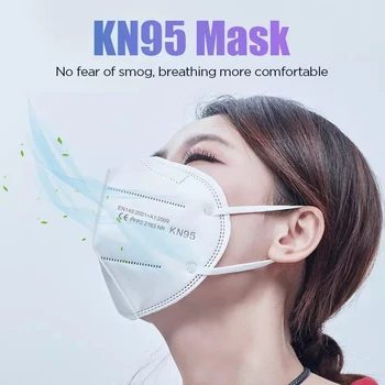 Kn95 Kaukė ffp2 CE kaukė mascarillas ffp2reutilizable 5 sluoksnių 95% filtro saugos daugkartinio naudojimo apsauginės kaukės greitas pristatymas