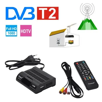 DVB-T2 HEVC 265 Imtuvas, Palydovinė Wi-fi Nemokamas Skaitmenines TV Box DVB T2 DVBT2 Tuner DVB-C internetinės televizijos (IPTV) M3u 