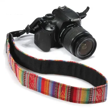 10vnt/daug Švelniausiu fotoaparato dirželis per petį super Etninių Stiliaus diržas neckband kaklo dirželis, Fotoaparatas