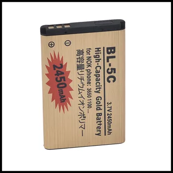 10VNT/DAUG Baterijos BL-5C Pakeitimo Li-ion Ličio Baterija 