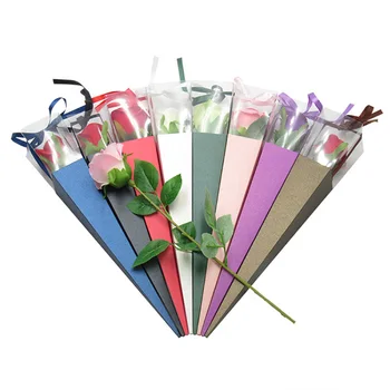 Valentino Dienos Dovanų Dėžutėje Viena rožė gėlių lange atostogų užsakymą dovanų dėžutėje gėlės paketas