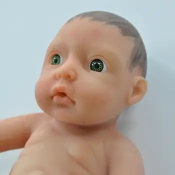 IVITA WG1504H 11-colių 0.85 kg Miela Mergina Visiškai Silikono Reborn Baby Plaukų Dažytos, Vonia Gimęs Dovana Žaislai, Lėlės 