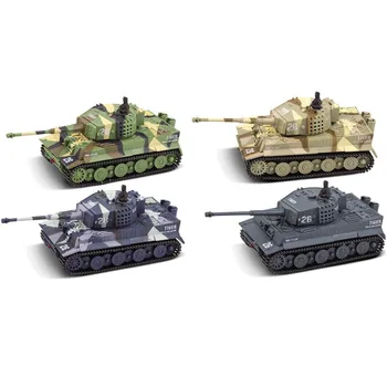 Vokietijos Žaislų Tiger Tank Dalių Mini Nuotolinio Valdymo Vaikams, Vaikų RC Automobilių Modeliavimo Dovana