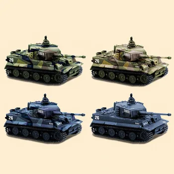 Vokietijos Žaislų Tiger Tank Dalių Mini Nuotolinio Valdymo Vaikams, Vaikų RC Automobilių Modeliavimo Dovana