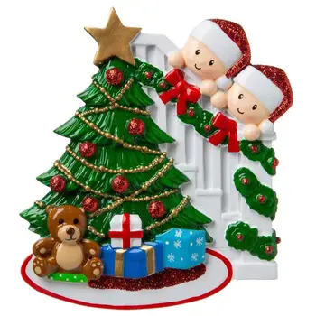 2020 Papuošalai Kalėdų Dovana Asmeniniams, Šeimos Kalėdų Kabinti Pakabučiai Pandemijos -Socialinę Šalies Ornamentu