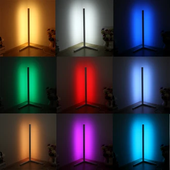 WIFI RGB Kampas Stalo Lempa Šiuolaikinės Paprasta LED Lazdele Lempos Kambarį Miegamojo Atmosferą, Nuolatinis Patalpų Šviesos Armatūra Dekoras