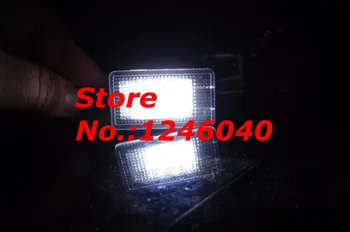 2VNT LED Mandagumo Durų lemputė šviesos Volvo C70 V50 S80 13-14 S60 11-14 S80L S60L V60 12-14 V40 13-14 XC60 XC90 12-14