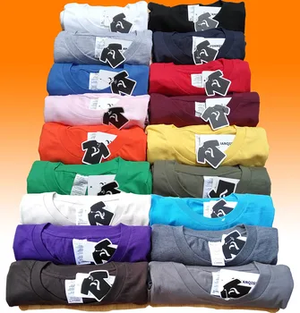 Aukščiausios Kokybės 16 Spalvų Vyrų T-Shirt Vyrai Saugo Ramus Ir ne Blink T Marškinėliai trumpomis Rankovėmis O-kaklo Medvilnės Vyrų Viršūnes Tee Streetwear 3XL