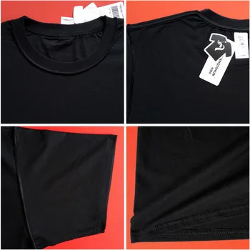 Aukščiausios Kokybės 16 Spalvų Vyrų T-Shirt Vyrai Saugo Ramus Ir ne Blink T Marškinėliai trumpomis Rankovėmis O-kaklo Medvilnės Vyrų Viršūnes Tee Streetwear 3XL