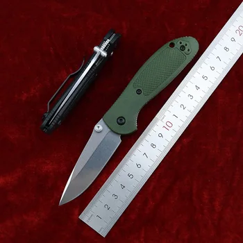 Naujas Mini 556 Sulankstomas peilis Ženklas 154CM Ašmenys nailono rankenos sulankstomos Kišenėje Išgyvenimo EDC Priemonė, lauko virtuvė kempingas medžioklės peilis