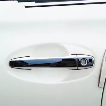 FUNDUOO Toyota Sienna XL30 2011-2018 C Durų Rankenos Padengti Apdaila Liejimo Lipdukas Dangtelis Optikos Bezel Perdanga