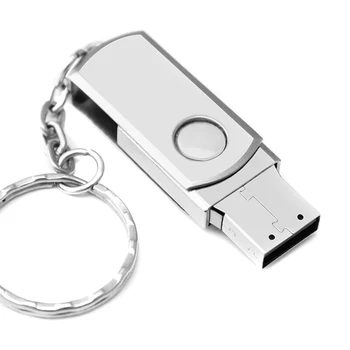 Metalo USB Flash Drive Atmintinę Bulk USB jungtį Memory Stick, skirtą Kompiuterį Nešiojamas Išorinių Duomenų Saugojimo USB Pen Drive UY