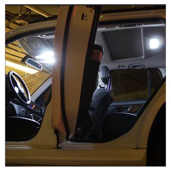 10vnt Baltos Lemputės, Automobilių LED Vidaus apšvietimo Komplektas Tinka 2006 m. 2007 m. 2008 M. 2009 M. 2010 M. Mazda 5 Žemėlapį Dome Magistraliniai Krovinių Licencijos Lempos