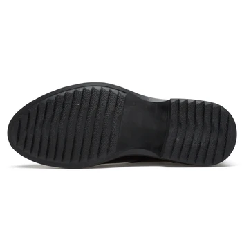 Originali Oda Vyrų Batų, Rankų darbo batai vyriški Žieminiai batai šilčiausi Žieminiai Sniego Batai su kailiu, Dydis 36-46