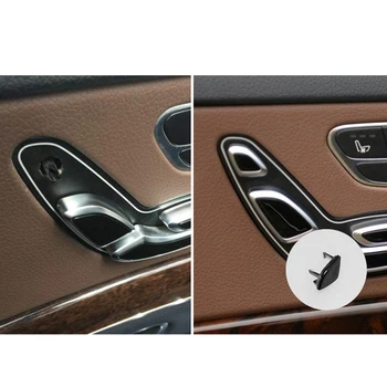 Automobilio Sėdynės Atlošo Mygtuką Perjungti Pagalvėlės Reguliavimo Mygtukai Padengti Apdaila Mercedes Benz W222 S-Klasės S300 S400-2019 Kairėje/Dešinėje