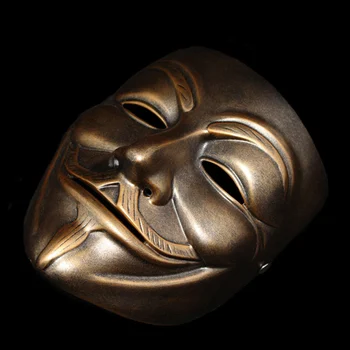 V For Vendetta Mask Dervos Rinkti Namų Dekoro Šalies Cosplay Lęšiai Anonimas Kaukė Guy Fawkes Makiažas šalis Aukštos Kokybės namų žaislas