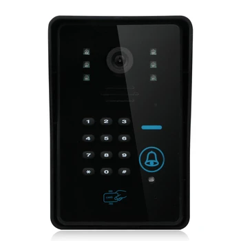 Yobang Saugumo - 7 Colių Villa Namų Duris Telefono Ryšio Laidinio doorbell Domofonas durų skambutį ir SPINDULIŲ Naktinio Matymo Ryšio Visiophone