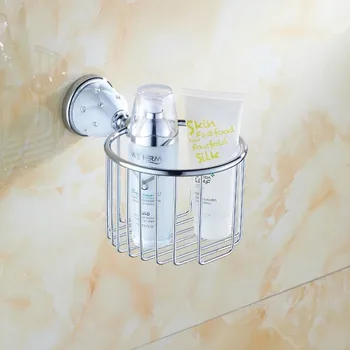 Europ aukso vonios kambarys popieriaus krepšelį sienos popieriaus laikiklį, vonios kambarys, krištolo popieriaus lentynos stovas vonios aksesuaras aukso audinių langelį