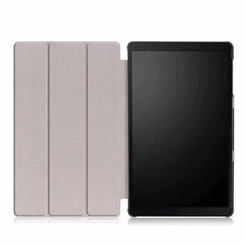 Ultra Slim Magnetinio PU Case For Samsung galaxy Tab 10.1 2019 SM-T510 T515 Planšetinio kompiuterio dangtelis 
