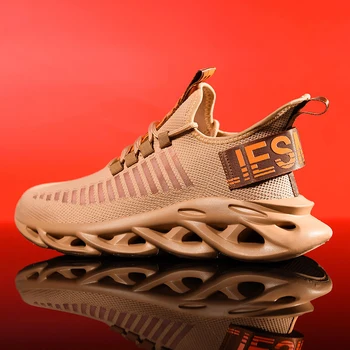 2020 nauji vyriški bėgimo bateliai didelio dydžio sneaker vasaros atsitiktinis balta storio apačioje pasukti batai patogus, kvėpuojantis tinklo projektavimas