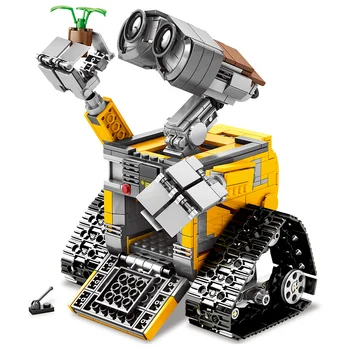 695pcs Wali Robotas Blokai Kūrybinių Technologijų Personifikacija 
