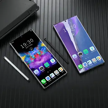 Pasaulinė Versija Galay Note25+ 6.8 colių Naujas MediaTek Smartphone 12 512 GB ROM Android 10.0 2020 Naujas Mobiliųjų Telefonų Sandėlyje