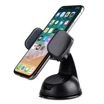 Universalus 360 Sukasi Mobiliojo Telefono Stovas prekinis, galinis Stiklo Stalo Kalno Automobilių Telefonas Gyvis Laikiklis, Skirtas 