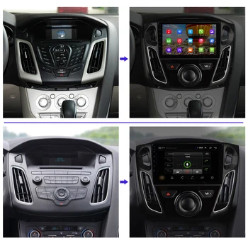 Android 8.1 Galvos Vienetas 4G Brūkšnys Automobilio Radijo Multimedia Vaizdo Grotuvas, Navigacija, GPS Ford Focus Mk 3 3 2010 2017 Automobilių DVD Grotuvas