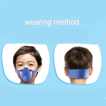 2020 KD2.5 Vaikų Burnos Kaukę Vaikai Elektros Smart Jojimo Kaukė Protingas Elektros Veido Dulkių Kaukės Oro Valymo Respiratorius Daugkartinio Naudojimo