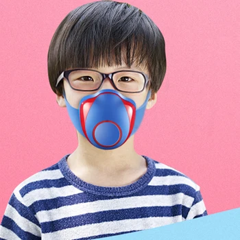 2020 KD2.5 Vaikų Burnos Kaukę Vaikai Elektros Smart Jojimo Kaukė Protingas Elektros Veido Dulkių Kaukės Oro Valymo Respiratorius Daugkartinio Naudojimo