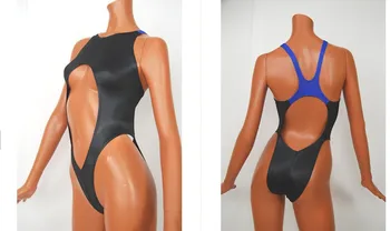 Tuščiaviduriai Iš Kontrasto Spalvų Sexy Thong Siauras Tarpukojo Bodysuit Moterų Bikini Maudymosi Kostiumėlį Mercerized Lycra Paketo Klubo Maudymosi Kostiumėliai, Skumizu