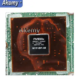 Akemy N61JA Nešiojamojo kompiuterio motininė Plokštė, Skirta Asus N61J N61JA N61JQ Mainboard REV2.1 Visapusiškai Išbandytas Paramos i3 i5 CPU HD5730 1GB