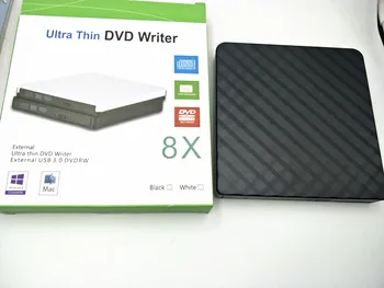 USB 3.0 Išorinis DVD įrašymo įrenginys Rašytojas, Diktofonas, DVD RW Optinis įrenginys CD/DVD DISKŲ Grotuvo 