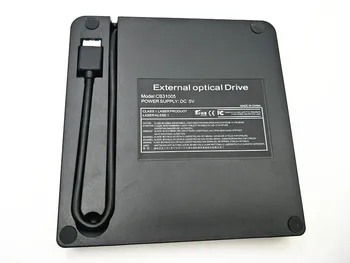 USB 3.0 Išorinis DVD įrašymo įrenginys Rašytojas, Diktofonas, DVD RW Optinis įrenginys CD/DVD DISKŲ Grotuvo 
