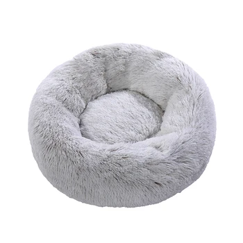 Storas medvilnės turas šuo lova, super minkštas ilgai pliušinis pet lova kačių motina Katės Guolį Žiemos Šiltai Miega šunys sofa Veislynas Namas