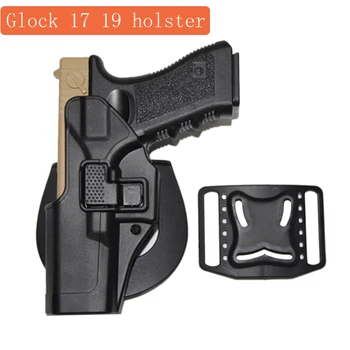 Taktinis Dėklas, Skirtas Glock 17 19 22 23 26 Airsoft pistoletas Pistoletas, Dėklas Atveju lauko Medžioklės Reikmenys Diržo juosmens Kairės/Dešinės Pusės
