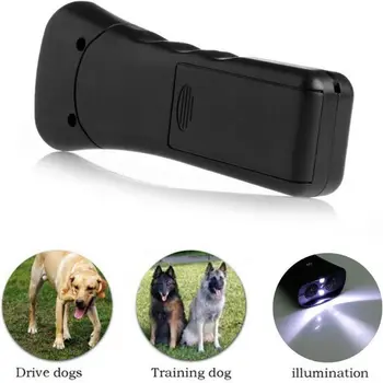 LED Ultragarsinį Šunų Mokymo Repeller Anti-loti Trimitas Kamščiu Kontrolės Prietaisas