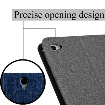 AXD Flip case for Samsung Galaxy Tab 10.1 colių odos Apsauginis Dangtelis Stovi fundas rubisafe kortelę Taba T580 T585 Wifi, 3G, LTE