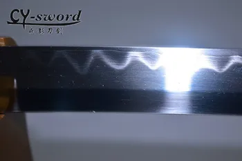 Rankų darbo Nekilnojamojo Molio Grūdintas Honsanmai Ašmenys Japoniška katana kardas Aukštos kokybės