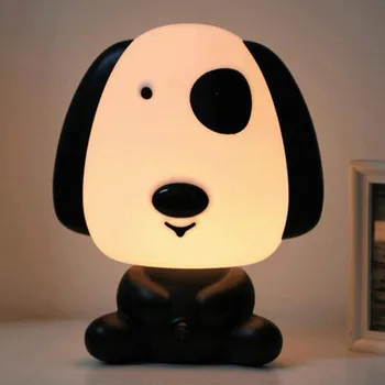 LED Naujovė Naktį Šviesos Animacinių filmų Panda / Dog / Lokys / Rabbit Stalo Lempa, Vaikų Kambarys, Naktiniai staleliai, Lempa, Vaikų Atostogų Dovanų