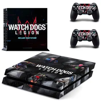 Žiūrėti Šunys Legiono PS4 Odos Lipdukas, Decal DualShock PlayStation 4 