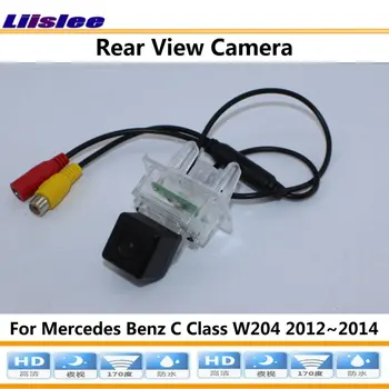 Automobilio Atbulinės Galinio vaizdo Kamera Mercedes Benz C Class W204 2012-Stovėjimo Atgal CAM Prisijungti Originalus Creen Adapteris