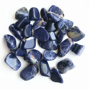 100g Natūralaus Sodalite Mėlyna venų Akmens Reiki Healing Kristalai Meditacija Apdaila, Natūralus Akmenys ir Mineralai