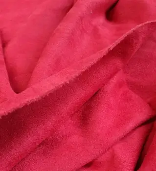 Suede audinio Zomšiniai Audinys Minkštas tampri Suede Audinio suknelė maišas kailis Tekstilės Audinio Tissus heidi bazin Medžiaga