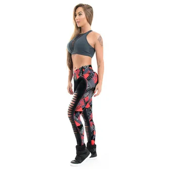 Moterų Karšto Antblauzdžiai Digital 3D Spausdinimo Jeggings Fitneso Seksualus hollow-out sporto kelnės plius dydžio Push Up Leggins Drop Shipping