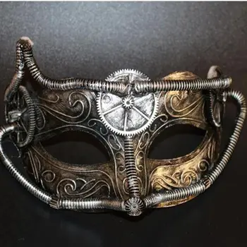 GNHYLL Helovinas Venecijos Kaukė Maskuotis Princesė vyras visą veidą retro Mašinos kaukė Įdomus Veiklos Rekvizitai