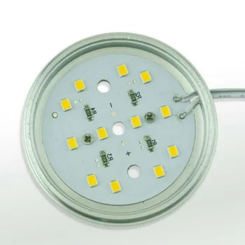 4pcs už rinkinį Pritemdomi 12V 2.5 W LED Pagal Kabineto Apšvietimo Belaidžio Nuotolinio Valdymo pulto LED Puck Šviesos Counter-LED šviesos Kabinetas
