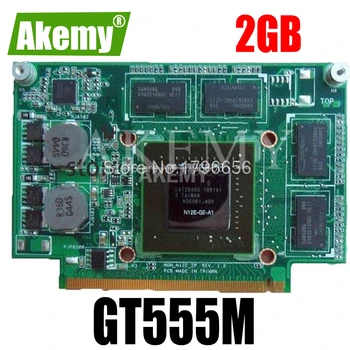 Už Asus N75S N75SF N55SF N75SL N55SL GeForce GT 555M GT555M N12E-GE2-A1 VGA Video Grafikos Kortelė 2GB Nešiojamas Testas